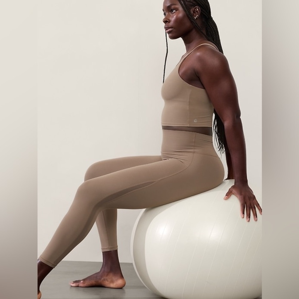 Athleta Tan Leggings